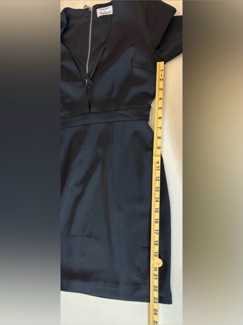 Runaway The Label Black Ruffle Bell Sleeve Mini Dress Size 6 (US) Witchy, Gothic - Picture 11 of 11